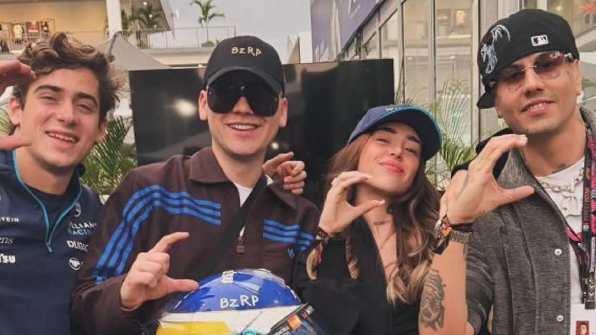 El error de Franco Colapinto con Bizarrap