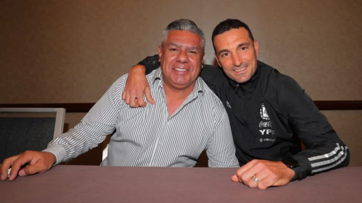 Claudio Chiqui Tapia le envió un sentido mensaje a Lionel Scaloni tras la muerte de su mamá.