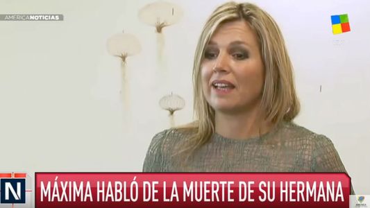 Máxima Zorreguieta habló por primera vez de la muerte de su hermana Inés