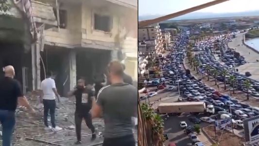 En pleno éxodo masivo de libaneses, Israel explicó por qué atacan zonas civiles en Beirut