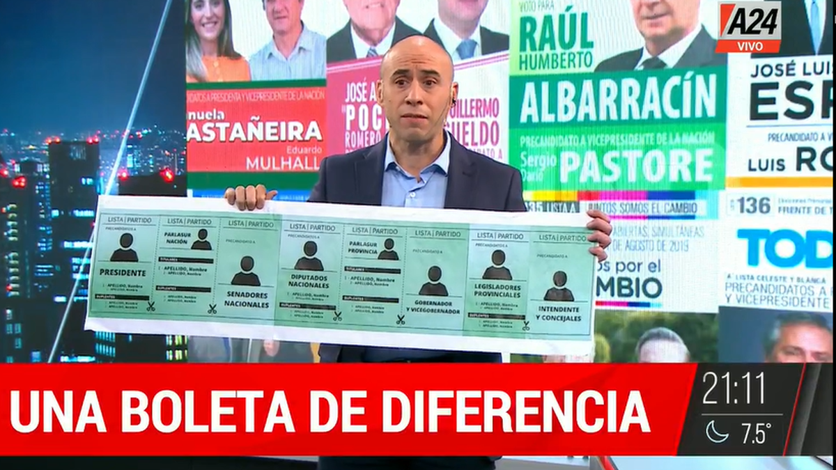 Esteban Trebucq criticó al sistema electoral.