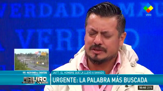 El manager que acompañó a Natacha Jaitt al lugar de su muerte se quebró en llanto con Mauro Viale