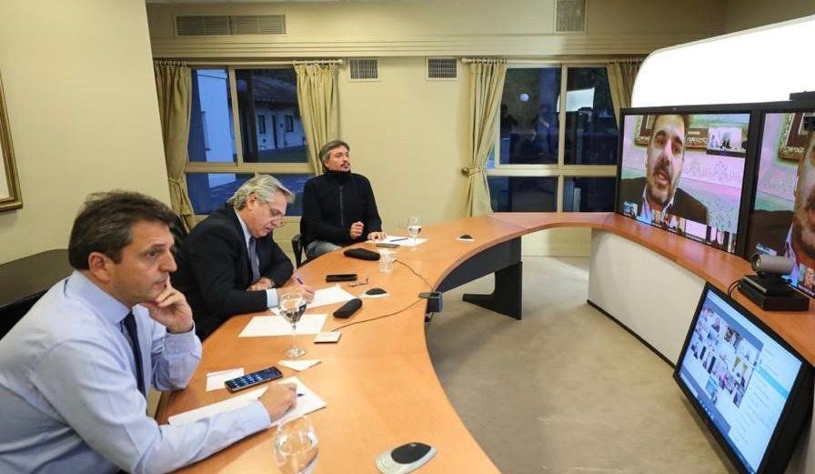 Qué se dijeron Alberto y referentes de Juntos por el Cambio: pases de factura y el pedido de “recuperar la confianza”
