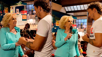 Nico Vázquez, agradecido por las palabras de Mirtha Legrand