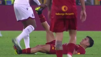 Preocupación por Dybala: salió lesionado en su primer partido después del Mundial
