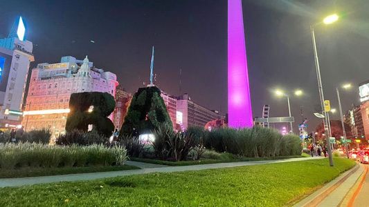 Obelisco violeta: el homenaje al primer equipo argentino en clasificar al mundial de Counter Strike