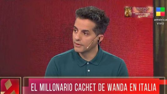 Ángel de Brito reveló la exorbitante cifra que gana Wanda Nara en el Bailando italiano