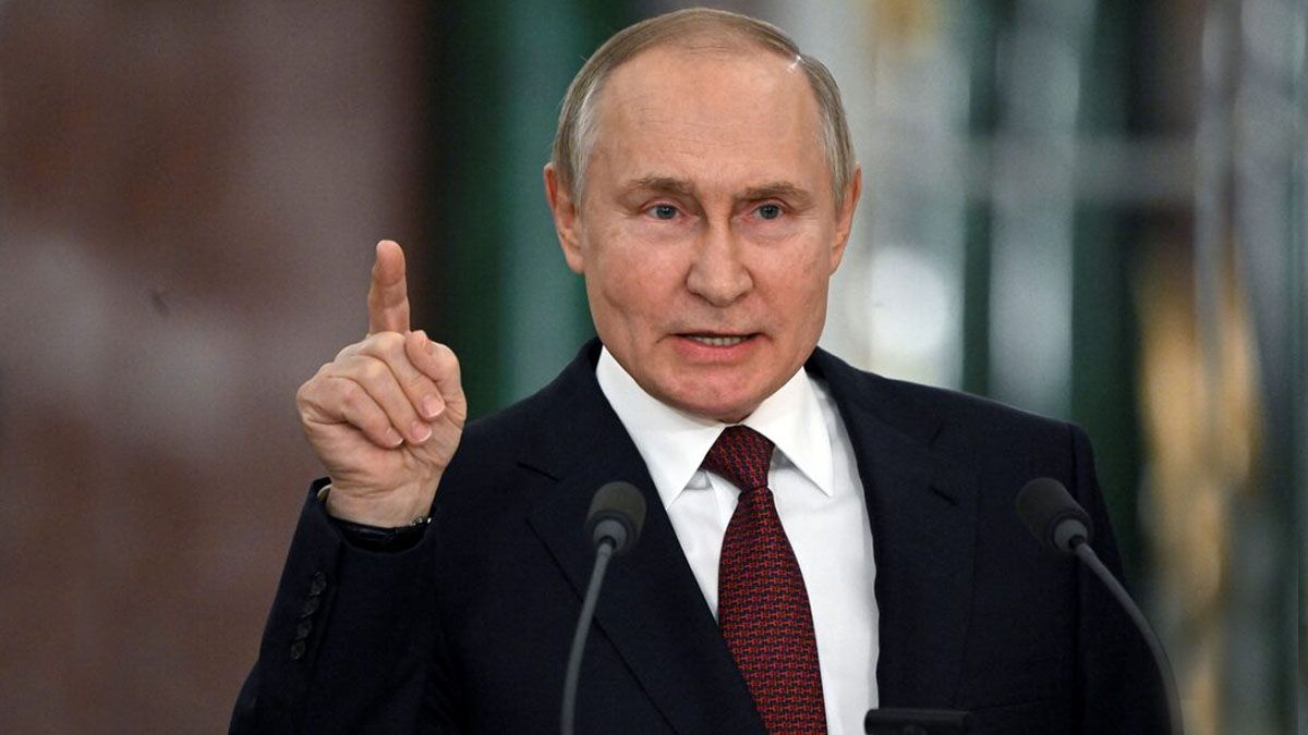 A Vladimir Putin no le gusta la propuesta de una breve tregua en la guerra con Ucrania. (Foto: Gentileza Hindu Times)