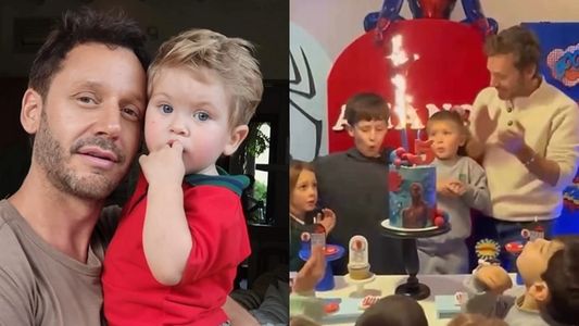 Así le festejó Benjamín Vicuña el cumpleaños a su hijo Amancio tras su regreso de Turquía: el video
