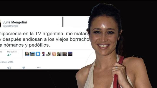 El fuerte descargo de Julia Mengolini después de sus polémicas declaraciones sobre las drogas