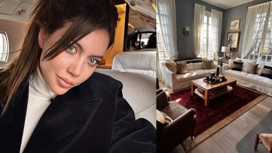 La espectacular decoración de la mansión campestre de Wanda Nara y Mauro Icardi en Italia