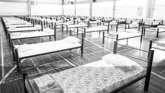 El estadio Mario Kempes de Córdoba fue reacondicionado para recibir a pacientes en aislamiento