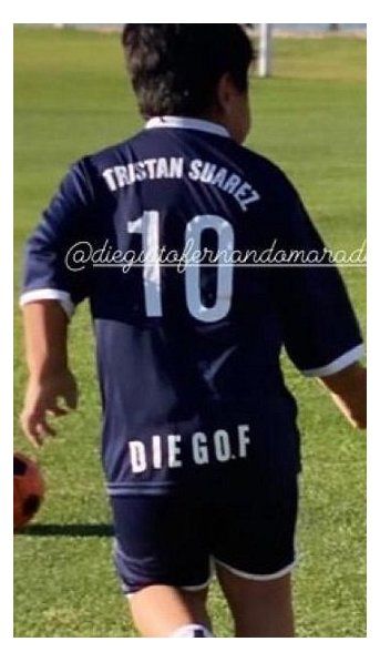 Tras la muerte de Diego Maradona, Dieguito Fernando volvió a entrenar: Feliz por vos mi amor