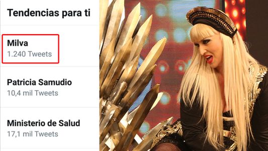 Milva Gauto es tendencia en Twitter... ¡por defender a Patricia Samudio!