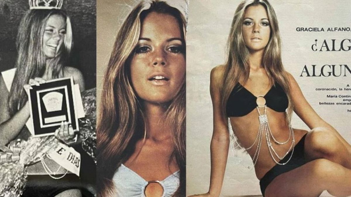 Graciela Alfano fue consagrada Miss Siete D&iacute;as en el a&ntilde;o 1971. Tras ganar el concurso de belleza de la famosa revista de aquella &eacute;poca, la modelo hizo una importante carrera en los medios.&nbsp;