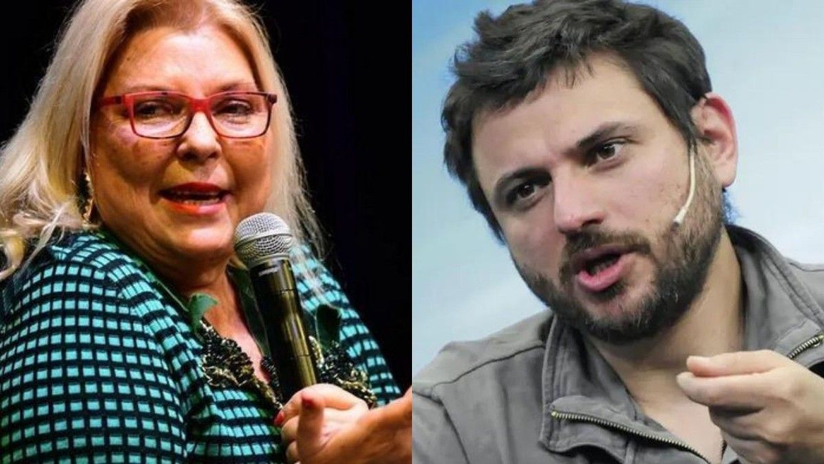 El fuerte cruce de Elisa Carrió y el dirigente social Juan Grabois por el papa Francisco.&nbsp;