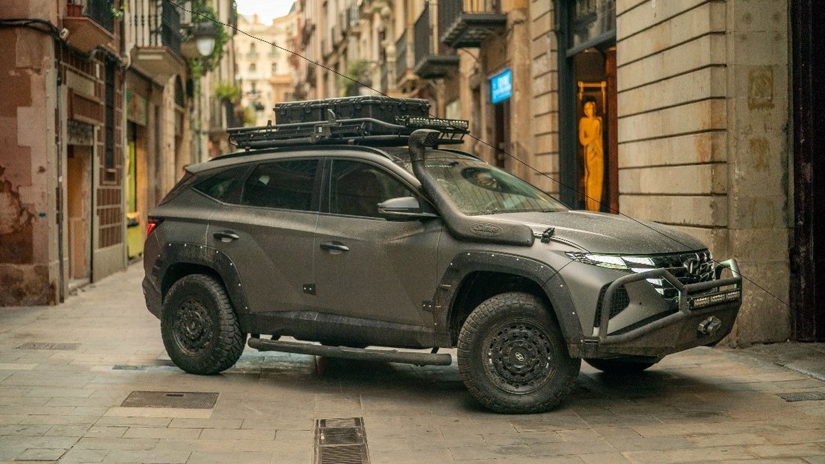 El nuevo Hyundai Tucson 2022 demuestra su versatilidad y su diseño futurista en la película de Sony Pictures