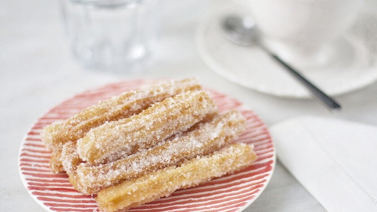CHURROS receta casera f&aacute;cil y r&aacute;pidos: ideal para matear en un d&iacute;a gris