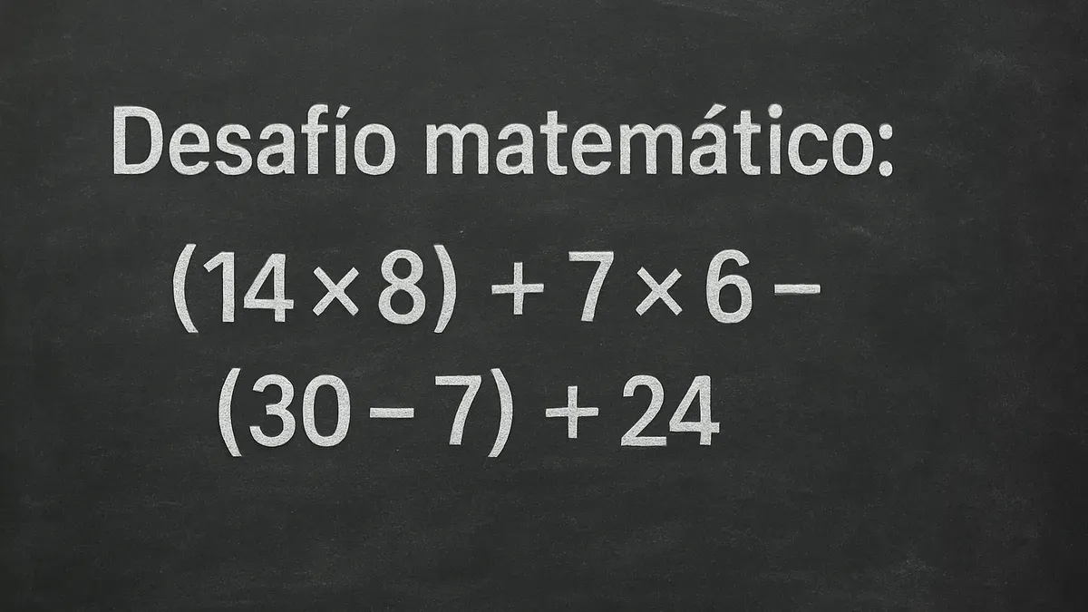 La regla esencial para resolver este desafío matemático es conocido como PEMDAS (por sus siglas en inglés) o jerarquía de operaciones.