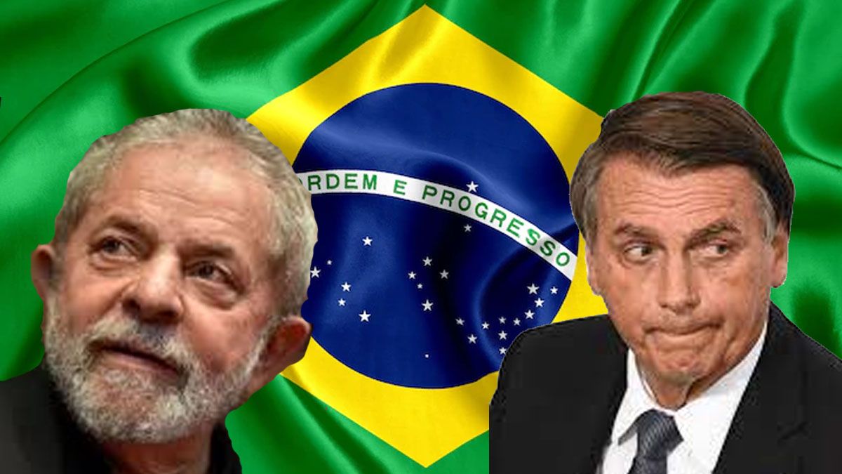 Lula y Jair Bolsonaro