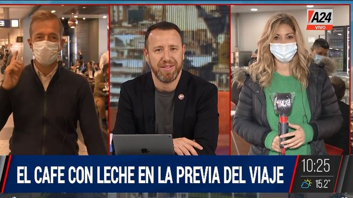 Finde XXL: ¿cuánto cuesta desayunar en Aeroparque y en Retiro? (Captura de Tv)