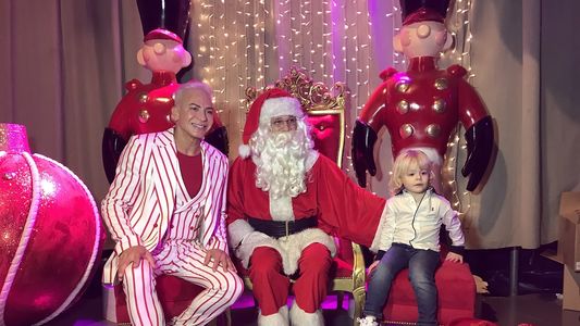 Los famosos disfrutaron de Una Mágica Navidad, el show creado por Flavio Mendoza