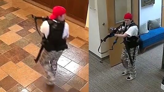 Video | El momento en que la asesina ingresa para matar a 6 personas en una escuela de EE.UU.