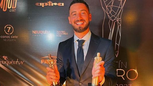 La emoción de Nico Occhiato tras recibir el Oro en los Martín Fierro Digital: Vamos por más
