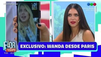 La bomba de Wanda Nara en la charla al aire con su hermana Zaira Nara