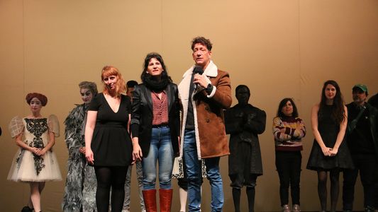 Las fotos del estreno de El hombre que perdió su sombra, con la producción de Nico Vázquez