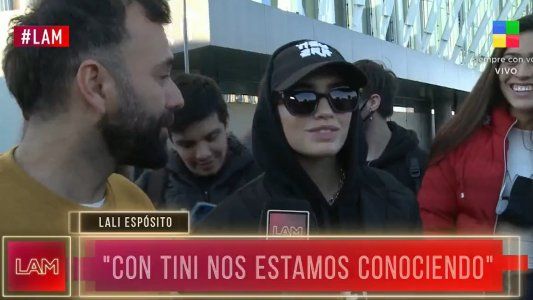 Lali Espósito regresó a la Argentina y habló de los proyectos que se vienen