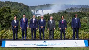 Tensión en el Mercosur por la firma del comunicado conjunto. (Foto: Cancillería)