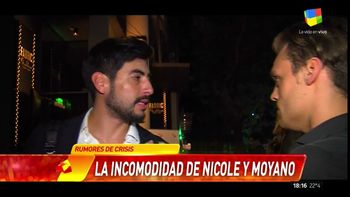Mirá lo que contestó Facundo Moyano cuando le preguntaron si está enamorado de Nicole