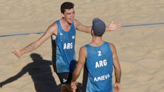 Beach voley: Zelayeta y Amieva no tuvieron problemas con Hungría y son bronce