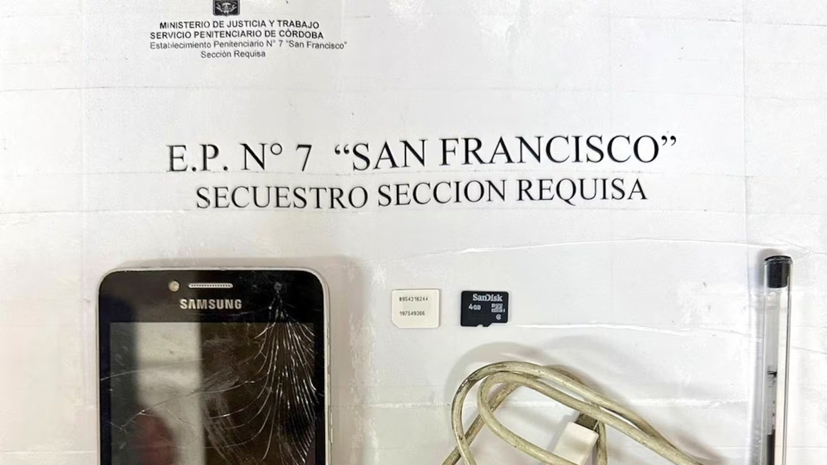 Insólito hallazgo en una cárcel: intentaron ingresar un celular dentro de un inusitado objeto