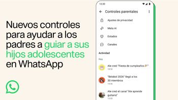 WhatsApp presenta los nuevos controles parentales para adolescentes: cómo funcionan. (Foto: Gentileza Prensa)