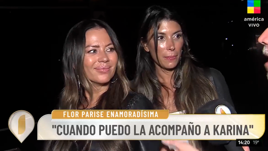 Karina Jelinek se mostró muy enamorada con Flor Parise, presentó a su suegra y confirmó su boda
