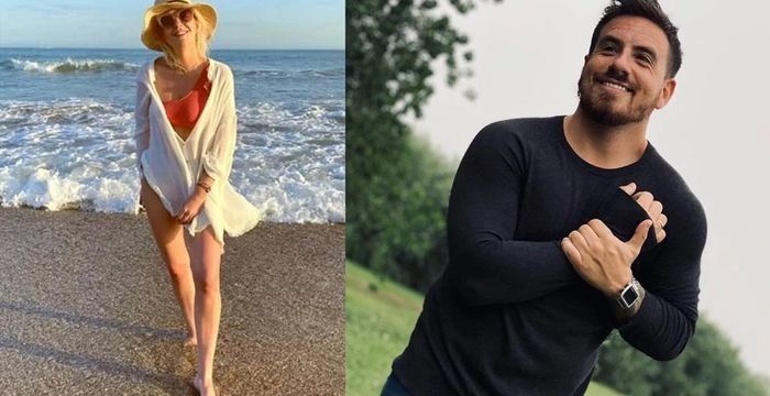Fede Bal a los mimos con Sofía Aldrey en las playas de Mar del Plata