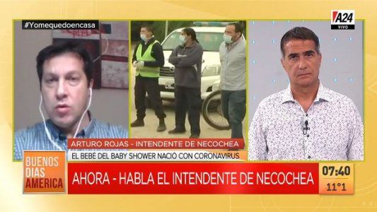 Tras el baby shower del escándalo en Necochea: nació el bebé con COVID-19