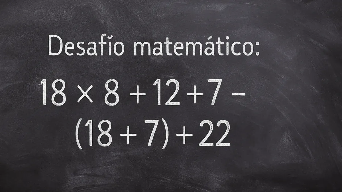 La regla esencial para resolver este desafío matemático es conocido como PEMDAS (por sus siglas en inglés) o jerarquía de operaciones.