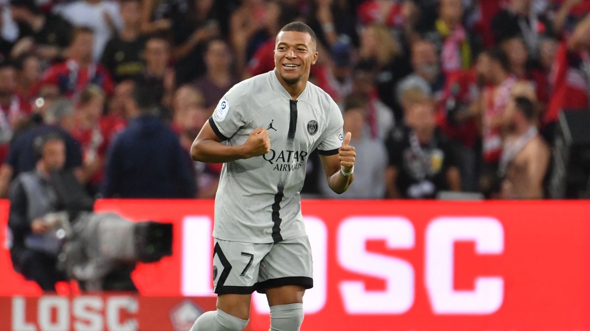 Kylian Mbappé definió tras grandísimo pase de Messi.