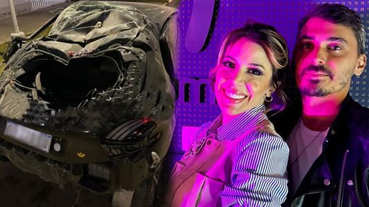 El esposo de Virginia Gallardo tuvo un brutal accidente en la ruta: Marto está lúcido