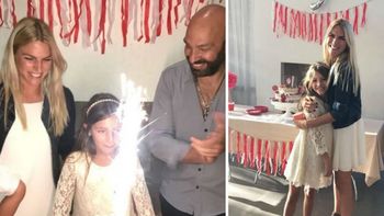carolina oltra y fredy villarreal festejaron al cumpleanos de su hija jazmin