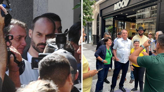 Jair Bolsonaro visitó a Javier Milei en el Hotel Libertador: El presidente va a tener que tomar medidas rápidas