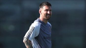 Messi entrenó a puertas abiertas en Inter Miami pensando en su debut oficial