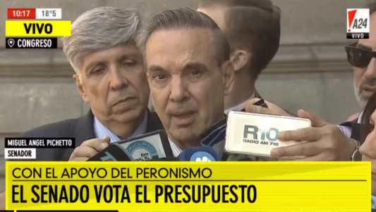 Pichetto, sobre la salida de Alperovich del bloque PJ: Son situaciones de la política y hay que tomarlo con serenidad