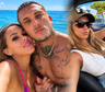 Las fotos de las lujosas vacaciones de El Polaco y Barby Silenzi: playa, relax y momentos íntimos