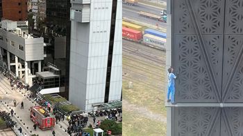 Máxima tensión en Puerto Madero: un hombre polaco se trepó a un edificio de 30 pisos (Foto: archivo) Máxima tensión en Puerto Madero: un hombre polaco se trepó a un edificio de 30 pisos (Foto: archivo)