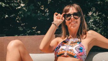 Julieta Nair Calvo sin maquillaje, en bikini y recién despierta