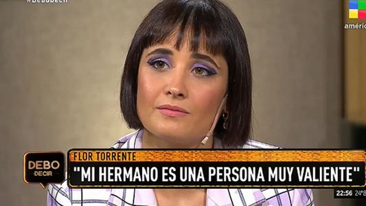 Flor Torrente habló de la valiente confesión de Toto Kirzner